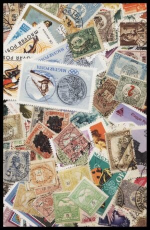 Ungarn frimærker afvaskede ca. 200 g