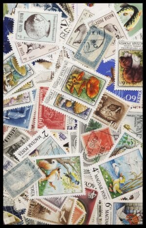 Ungarn frimærker afvaskede ca. 200 g