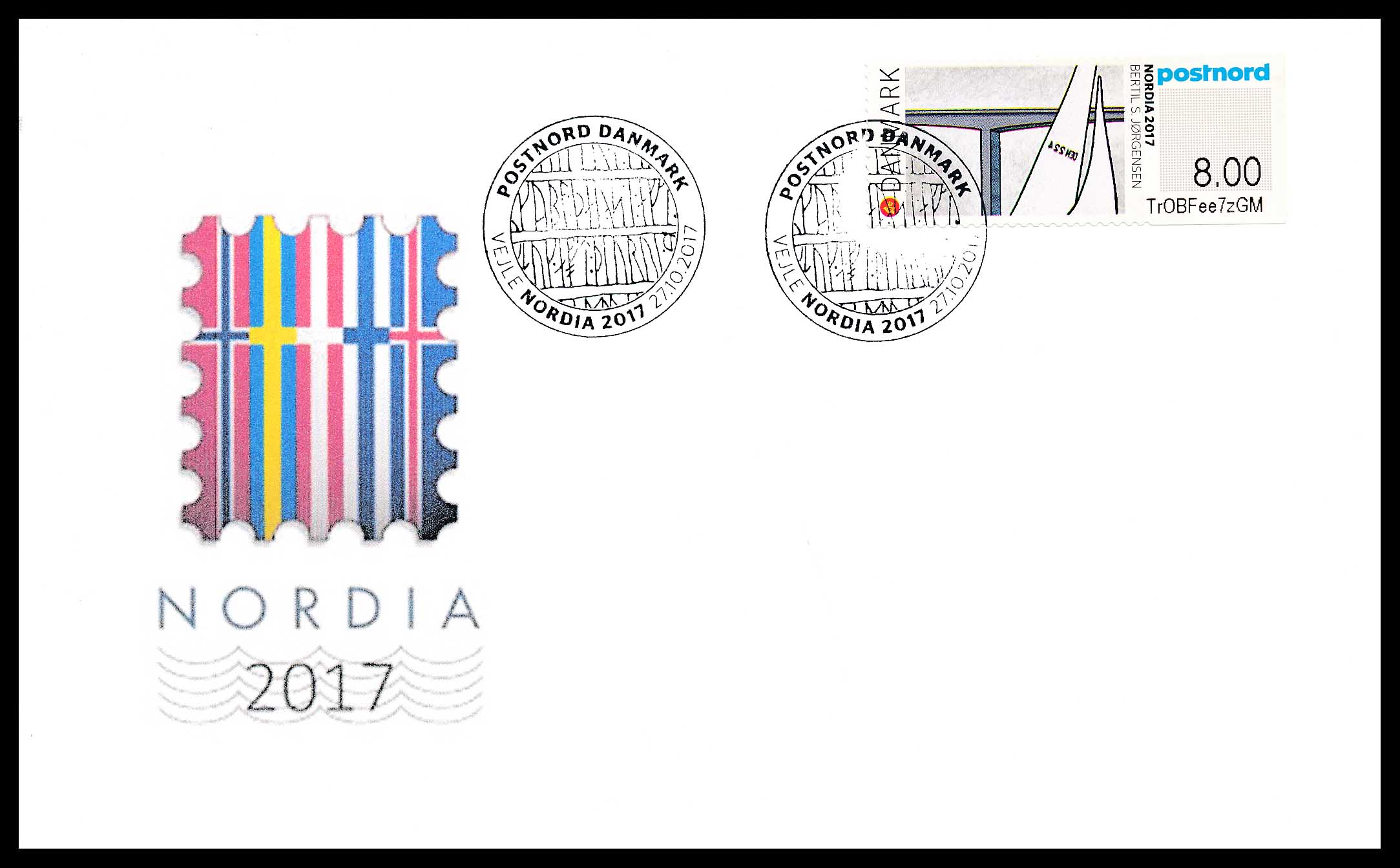 Danmark FDC AFA AL1-3