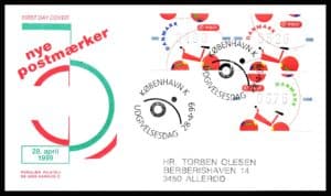 Danmark FDC AFA D1-3