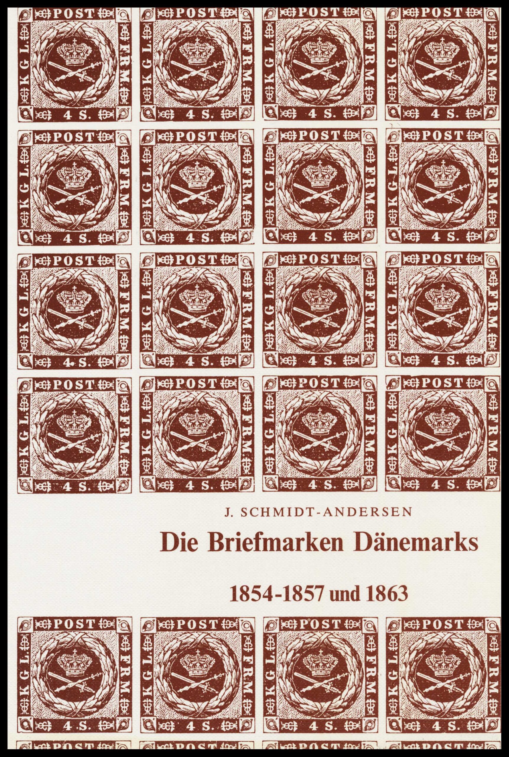 Die Briefmarken Dänemarks 1854-1857 und 1863 – J.Schmidt Andersen