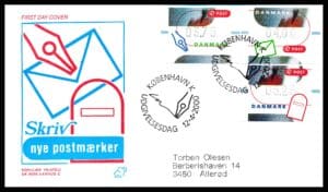 Danmark FDC AFA E1-3