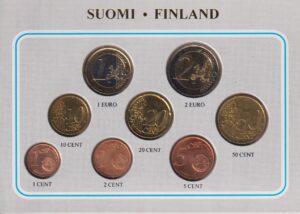 Euro Årgangssæt Finland 1999-2001