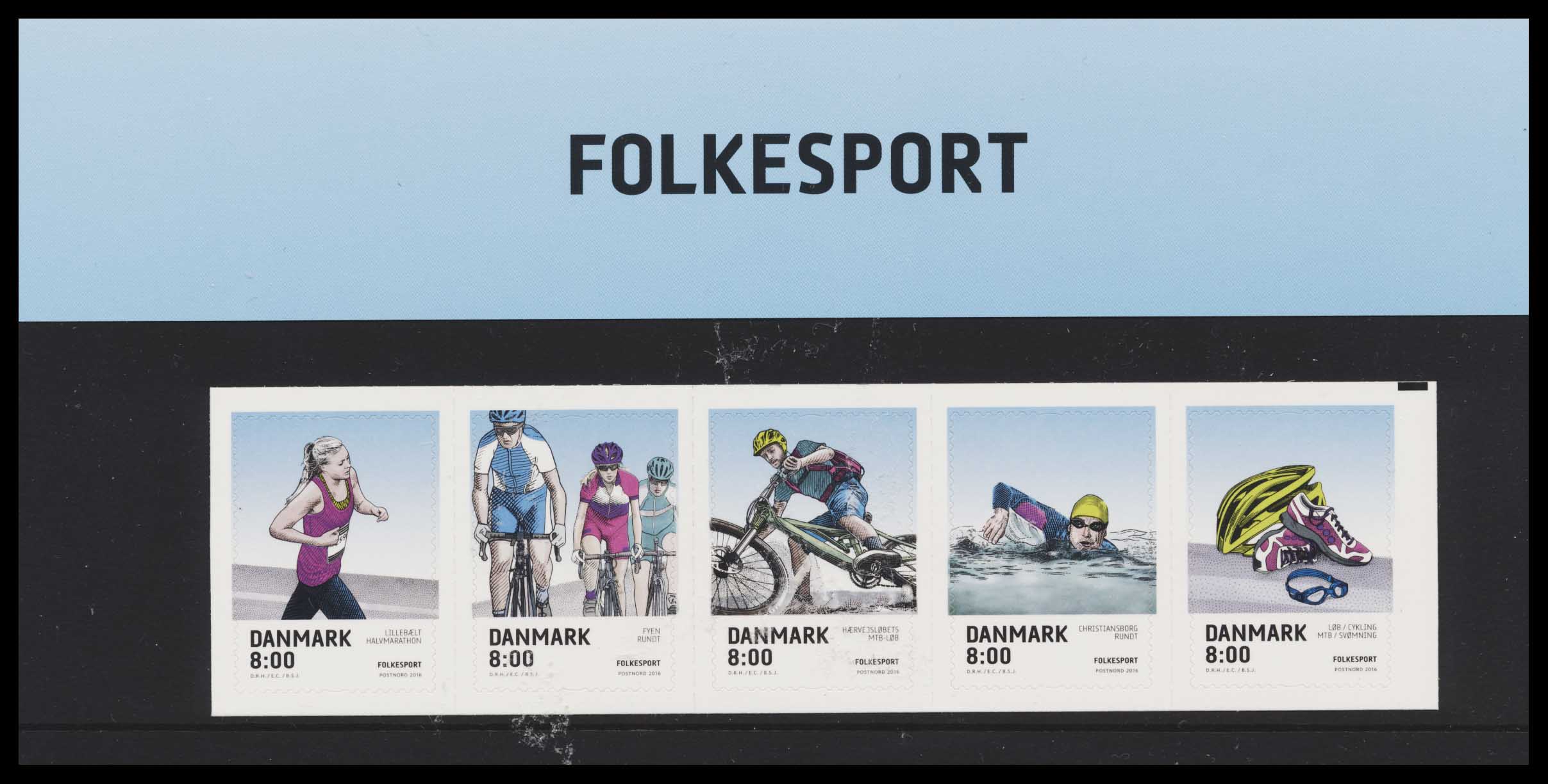 Danmark Souvenirmappe Nr. 121