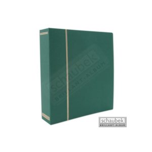 Skruebind grøn lærred - Schaubek