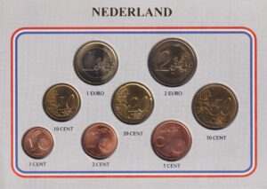 Euro Årgangssæt Holland 1999-2002
