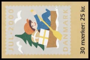 Julemærkehæfte 2000 30 Stk.