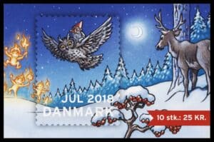 Julemærkehæfte 2018 10 Stk.