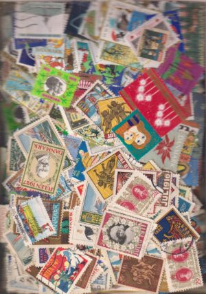 Julemærker Frimærker Afvaskede 200 g