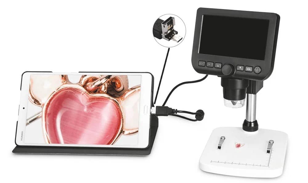 Mikroskop LCD digitalt zoom 10-800 - Safe - Billede 3