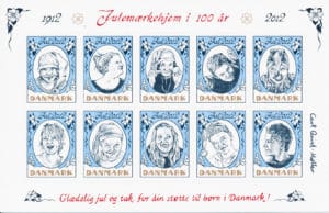 Miniark jul 2012 Selvklæbende