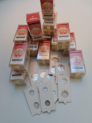 Møntrammer assorteret Standard 10 æsker med 50 stk.