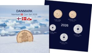 Danmark møntsæt 2026 - forudbestilling