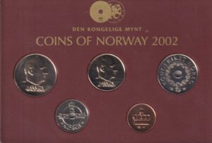 Norge møntsæt 2002