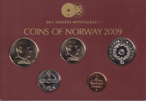 Norge møntsæt 2009
