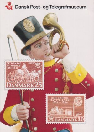 Danmark særmappe 1986 Dansk Post- og Telegrafmuseum