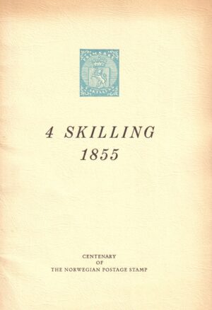 Norge 4 skilling 1855 - ANTIKVARISK