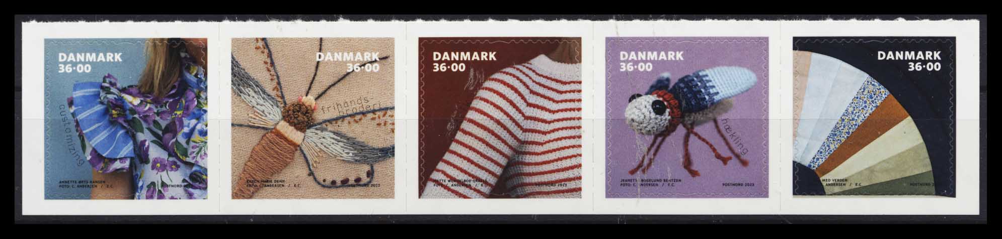 Danmark AFA 2094-2098 5-Stribe Postfrisk