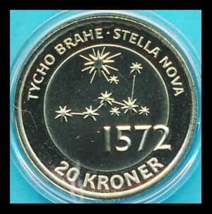Danmark Margrethe II 2013 Tycho Brahe Proof