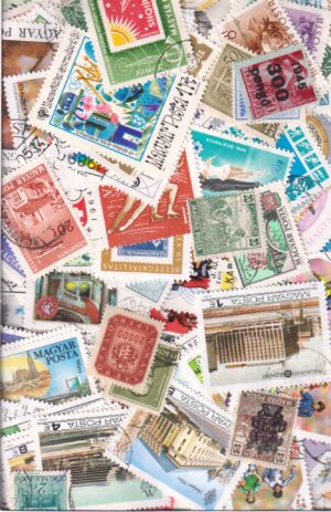 Ungarn frimærker afvaskede ca. 200 g