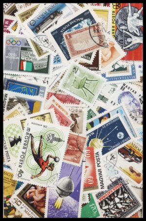 Ungarn frimærker afvaskede ca. 200 g